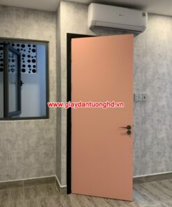 Giấy dán tường phòng ngủ xi măng