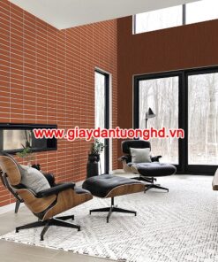 Giấy dán tường phòng ngủ giả gạch 3024-3