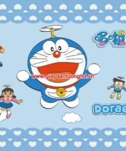 Tranh dán tường Doraemon cho bé-TV4637