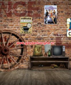Tranh dán tường cafe trà sữa-FM_30537